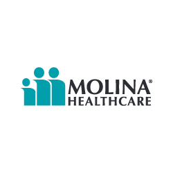 Logo of Molina Healthcare, an insurance provider we accept at Oasis Medical Centers.